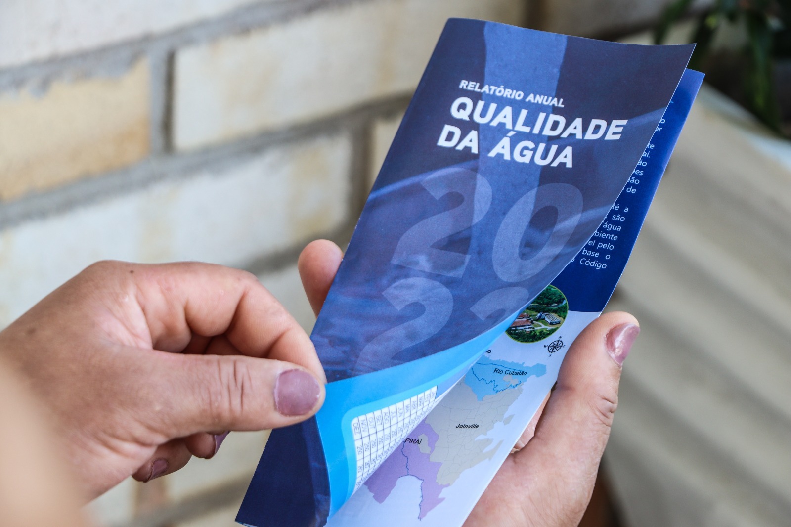 Companhia Águas de Joinville publica Relatório Anual de Qualidade da Água