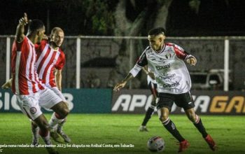 JEC perde para líder Hercílio Luz e se aproxima da zona de rebaixamento do Catarinense