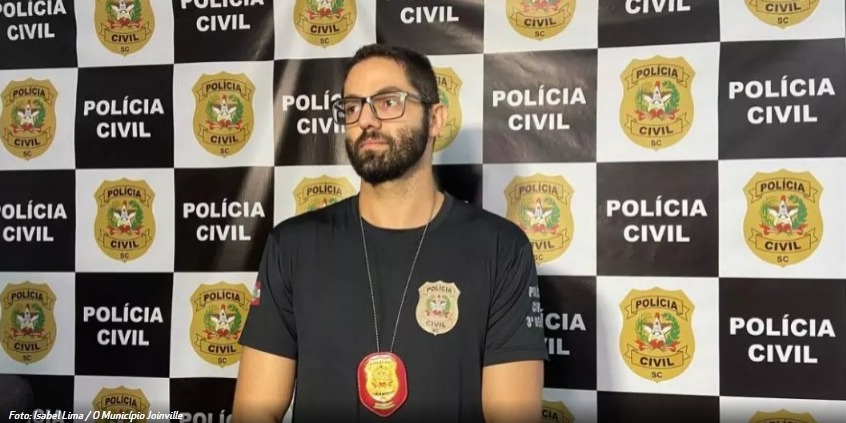 Delegado explica operação que investiga fraude em licitações de Joinville