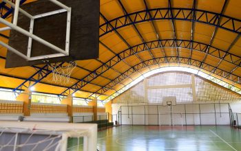 Nova quadra poliesportiva coberta é inaugurada na Escola Agrícola Carlos Heins Funke