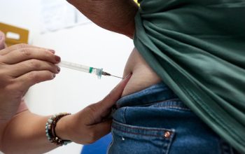 Em sábado de vacinação, 1,4 mil doses foram aplicadas em Joinville