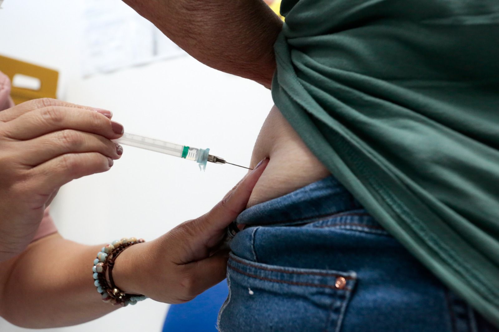 Em sábado de vacinação, 1,4 mil doses foram aplicadas em Joinville