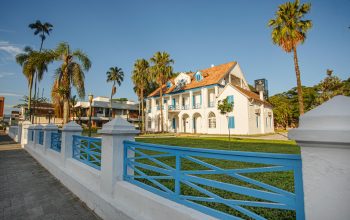 Casarão do Museu Nacional da Imigração e Colonização de Joinville estará fechado para visitação nesta terça e quarta-feira