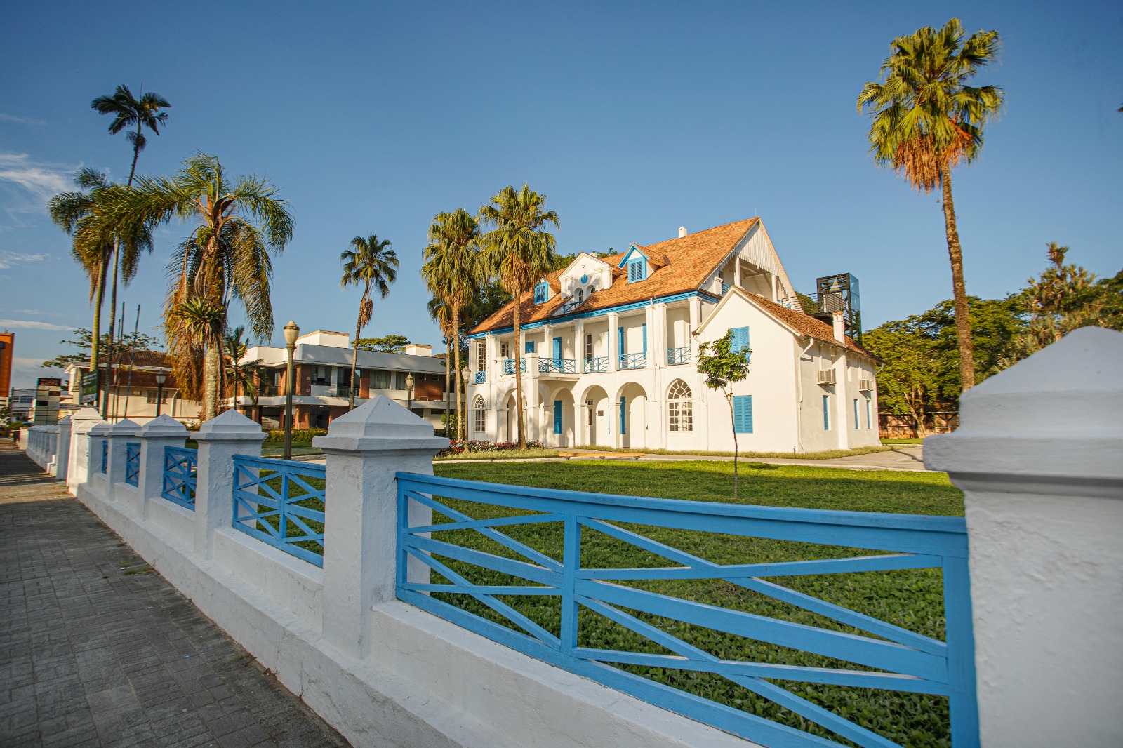 Casarão do Museu Nacional da Imigração e Colonização de Joinville estará fechado para visitação nesta terça e quarta-feira