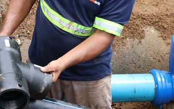 Tubulação de água para abastecer comunidade Anaburgo será 2,5 vezes maior que a atual