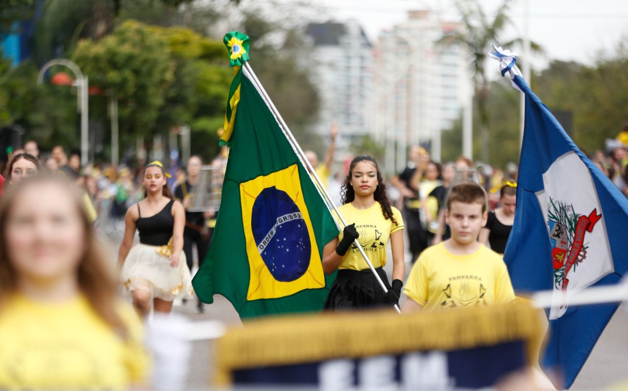 Prefeitura de Joinville trabalha na organização do Desfile Cívico-Militar no dia 7 de setembro