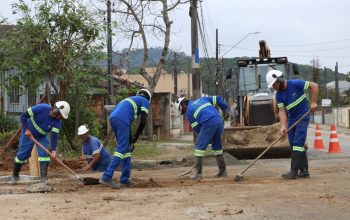 Águas de Joinville investe R$ 675 mil na implantação de novas redes de água