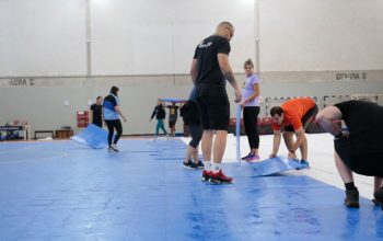 Começa montagem de quadras, arquibancadas e estruturas em locais que vão receber o JUBs 2023