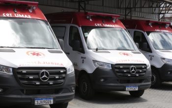 Joinville renova frota de ambulâncias do SAMU