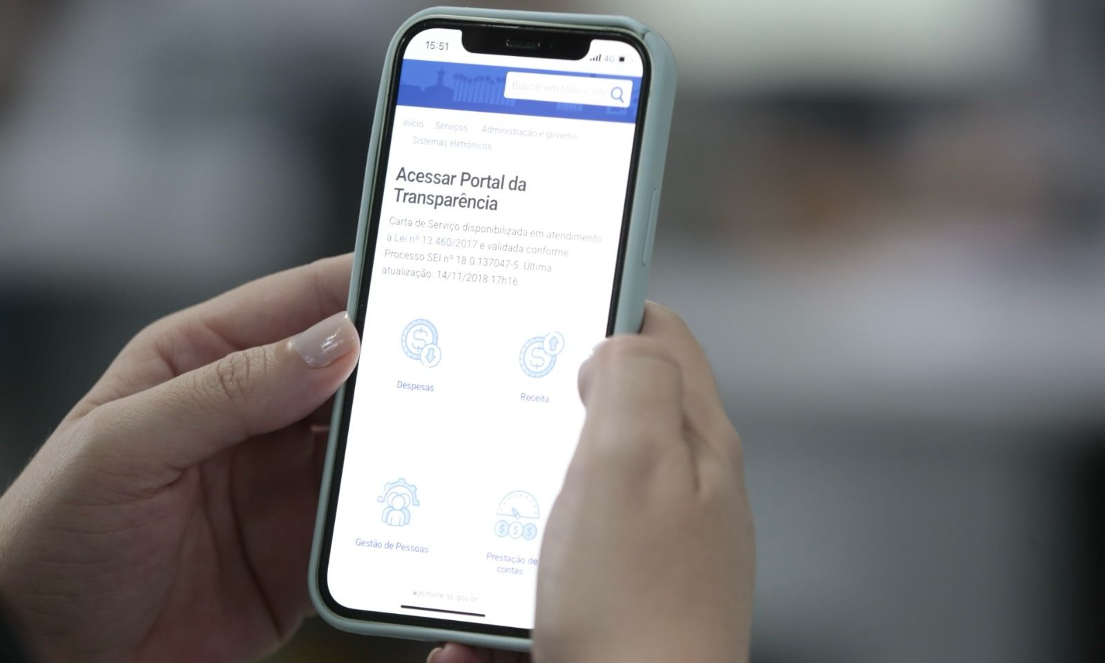 Prefeitura de Joinville conquista selo Prata em ranking de transparência pública