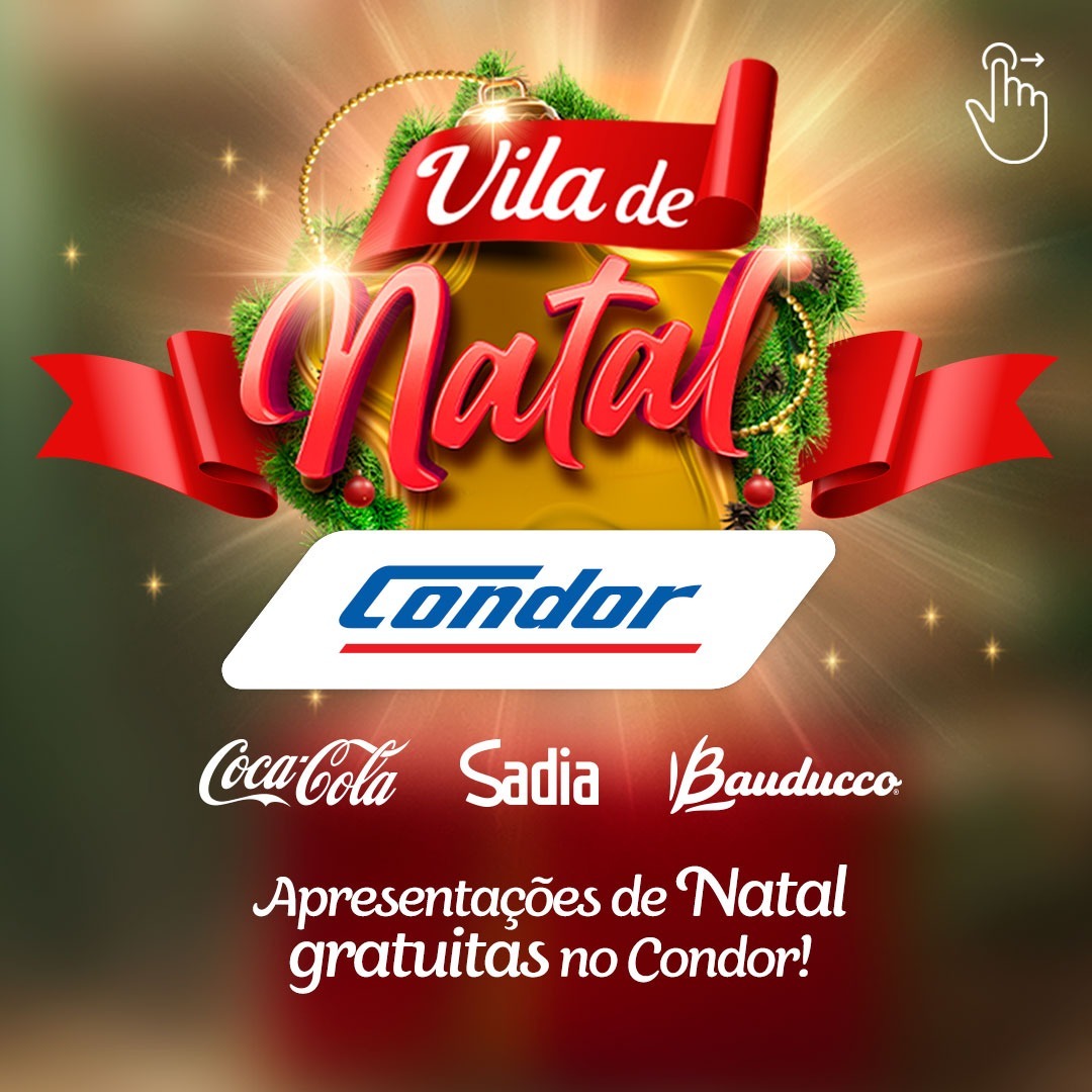 Natal Mágico Condor promove espetáculo musical inclusivo gratuito aos clientes