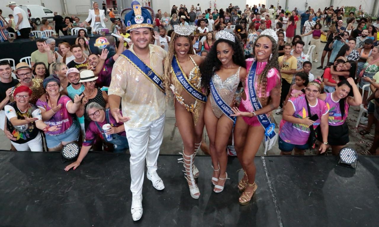 Eleita a Realeza do Carnaval de Joinville 2024