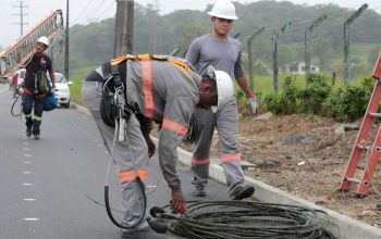 Prefeitura de Joinville realiza primeiro mutirão para remoção de fiação na Zona Sul