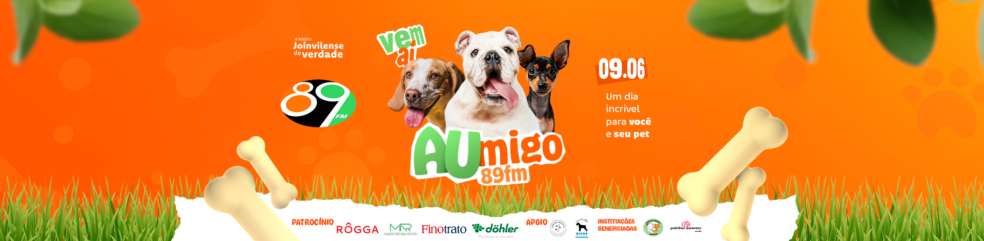 O AUmigo da 89FM: Evento imperdível para os apaixonados por Pets