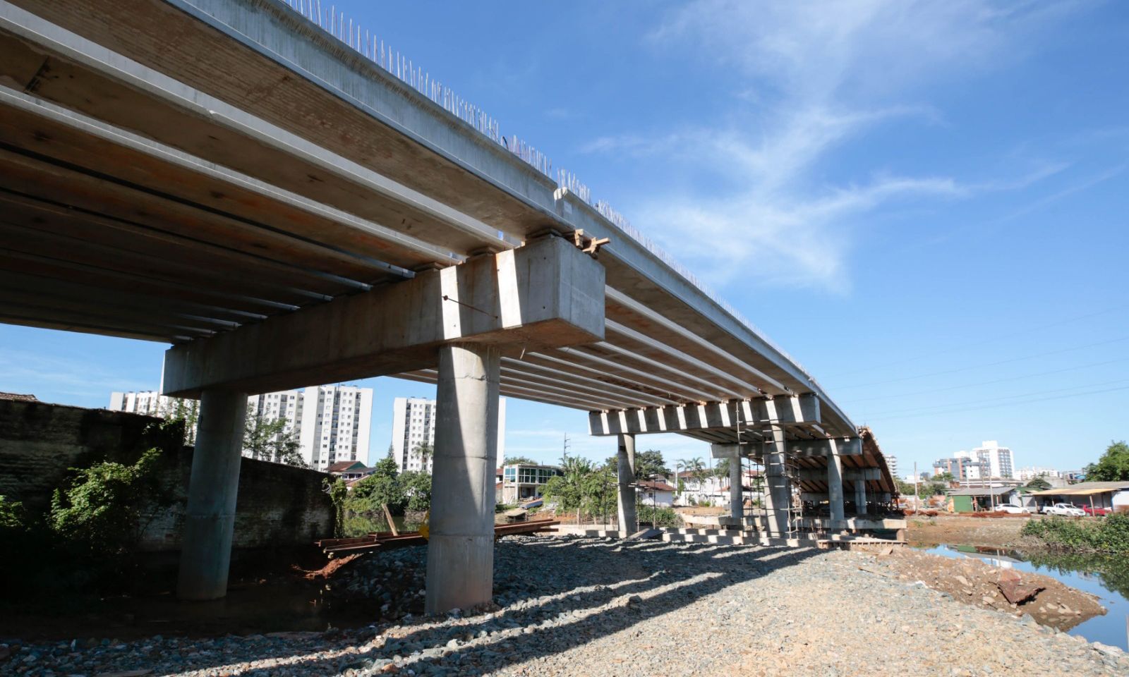 Joinville começa estruturação e pavimentação do acesso à Ponte Albertinho Bornschein