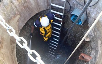 Águas de Joinville executa melhorias na rede de esgoto do Centro