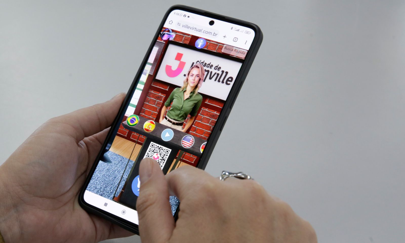 Plataforma Visite Joinville Virtual usa realidade virtual para apresentar atrativos turísticos da cidade