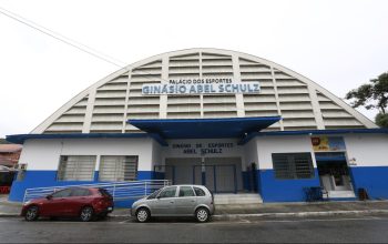 Joinville realiza melhorias no telhado do Ginásio Abel Schulz