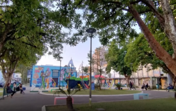 Praça recebe atividades gratuitas no Centro de Joinville