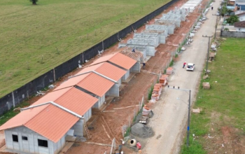 Prefeitura de Joinville avança nas obras do Conjunto Habitacional Cubatão
