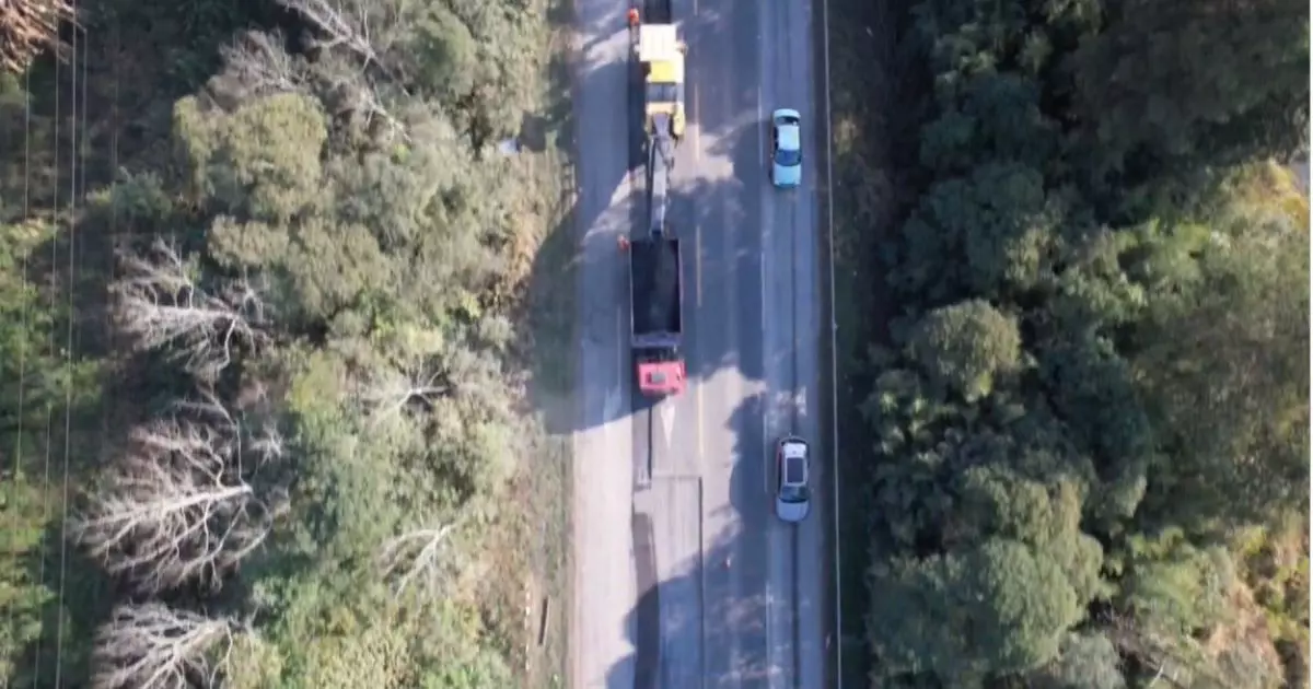 Obras na BR-280 impactam trânsito no Planalto Norte catarinense