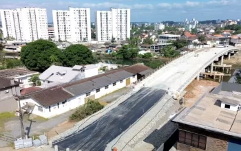 Ponte Albertinho Bornschein será inaugurada neste fim de semana em Joinville
