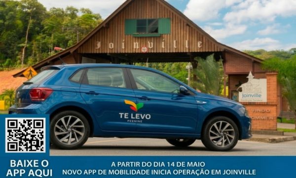 Aplicativo Te Levo chega a Joinville e inicia operação em 14 de maio
