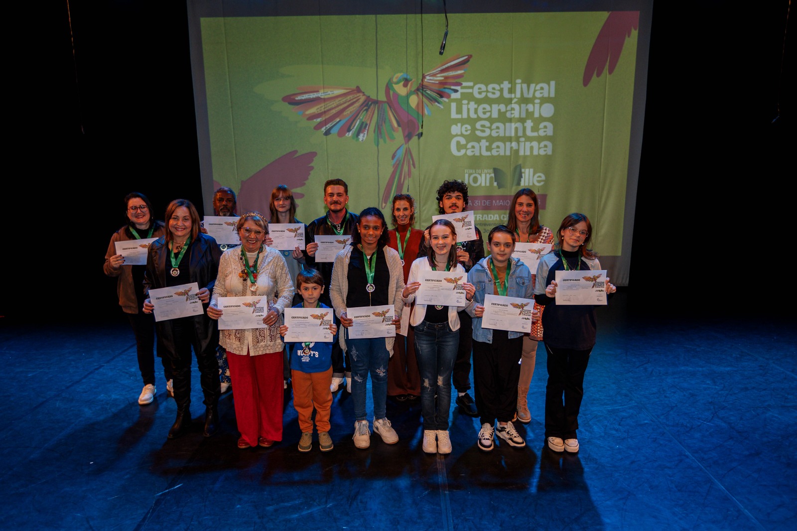 Festival Literário de Santa Catarina anuncia vencedores do 1º prêmio em Joinville